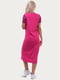 Платье-футболка розовое с рисунком | 6548540 | фото 3
