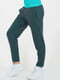 Спортивные брюки зеленые | 6548562 | фото 2