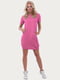 Платье-футболка розовое | 6548575 | фото 2
