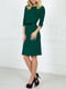 Сукня-футляр темно-зелена | 6548620 | фото 3