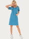 Сукня-худі блакитна | 6548641 | фото 2