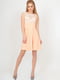 Сукня А-силуету персикового кольору | 6548648 | фото 2
