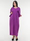Сукня А-силуету бузкового кольору | 6548659 | фото 2