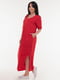 Платье А-силуэта красное | 6548682 | фото 2