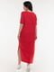 Платье А-силуэта красное | 6548682 | фото 3