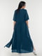Платье А-силуэта цвета морской волны | 6548691 | фото 3