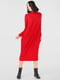 Платье А-силуэта красное | 6548708
