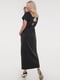 Платье А-силуэта черное | 6548821 | фото 3