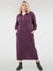 Платье-рубашка фиолетовое с карманами | 6548838