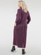 Платье-рубашка фиолетовое с карманами | 6548838 | фото 3