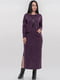 Платье фиолетовое со съемным хомутом | 6549033 | фото 3
