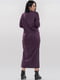 Сукня фіолетова зі знімним хомутом | 6549033 | фото 4