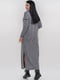 Сукня сіра зі знімним хомутом | 6549062 | фото 4