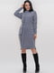 Платье-свитер серо-голубое | 6549063 | фото 2