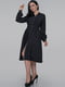 Платье А-силуэта черное | 6549077 | фото 2