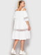 Платье А-силуэта белое | 6549089 | фото 3