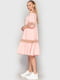 Платье А-силуэта розовое | 6549091 | фото 2