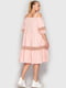 Платье А-силуэта розовое | 6549091 | фото 3