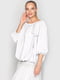Блуза oversize белого цвета | 6549097 | фото 3