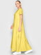 Платье А-силуэта желтое | 6549100 | фото 2