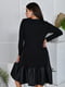 Платье А-силуэта черное | 6549124 | фото 4