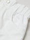 Белые шорты из легкого твила | 6527866 | фото 2