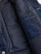 Джинсова темно-синя куртка з хутряним коміром | 6527882 | фото 4