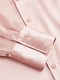 Атласная блуза оверсайз розового цвета | 6527992 | фото 4