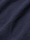 Бавовняно-лляний джемпер темно-синього кольору | 6528165 | фото 2