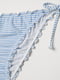 Купальні труси в біло-блакитну смужку | 6566060 | фото 3
