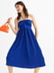 Платье синее | 6566234 | фото 2