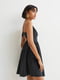 Сукня А-силуету чорна | 6566430 | фото 4