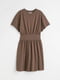 Платье коричневое | 6566461 | фото 5