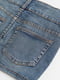 Юбка джинсовая синяя | 6566534 | фото 6