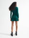 Платье А-силуэта зеленое | 6566559 | фото 2