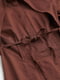Рубашка коричневая с вырезом на спине | 6566633 | фото 5