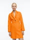 Платье-жакет оранжевое | 6566792 | фото 2