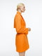 Платье-жакет оранжевое | 6566792 | фото 3