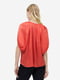 Блуза оверсайз кораллового цвета | 6566856 | фото 5