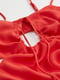 Сукня з вирізами червона | 6566916 | фото 6