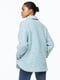 Куртка-сорочка вовняна блакитна | 6567159 | фото 6