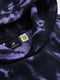 Худи черно-фиолетовая с принтом | 6567395 | фото 9