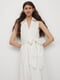 Платье А-силуэта белое | 6567417 | фото 2