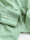 Сорочка-блуза "на запах" зеленого кольору в смужку | 6567438 | фото 7