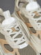 Кроссовки бело-бежевые | 6567446 | фото 6