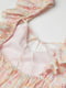 Сукня кремового кольору в квітковий принт | 6567541 | фото 2