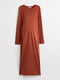 Сукня для вагітних коричнева | 6567635