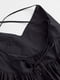 Платье А-силуэта черное | 6567815 | фото 4