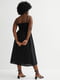 Платье А-силуэта черное | 6567818 | фото 3