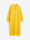 Платье-рубашка желтое | 6567911 | фото 5
